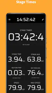 Rally Tripmeter screenshot