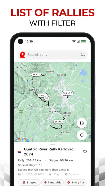 RallyPin screenshot 1