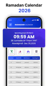 Ramadan Calendar 2026 screenshot