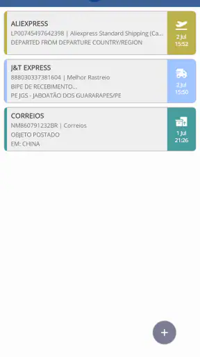 Rastreador de Encomendas screenshot 1