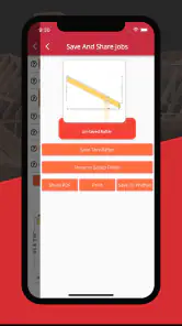 RedX Dach - Kalkulator Krokwi screenshot