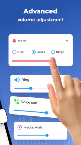 Regulacja głośności i profil screenshot