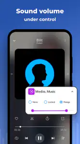 Regulacja głośności i profil screenshot