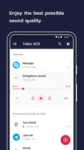 Rejestrator rozmów -Talker ACR screenshot