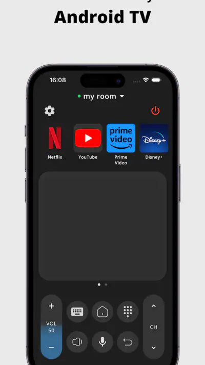 Remote for Android TV screenshot 1
