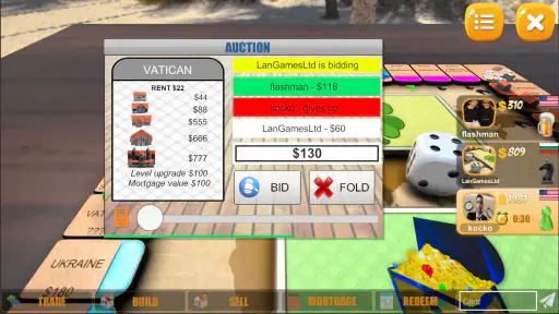 Rento - Online Dice Board Game screenshot