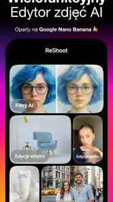 ReShoot: Zdjęcia i edycje AI screenshot
