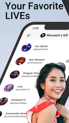 Rewatch LIVE: Save Live Stream screenshot 1