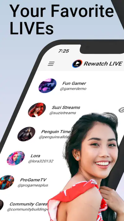 Rewatch LIVE: Save Live Stream screenshot 1