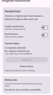 Ringtone Randomizer screenshot 2