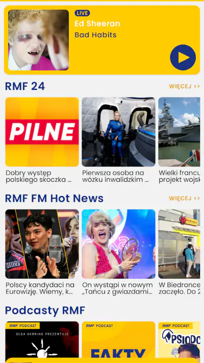 RMF FM screenshot 1