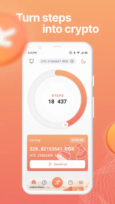 Robox Fit - Walk & Earn screenshot 1