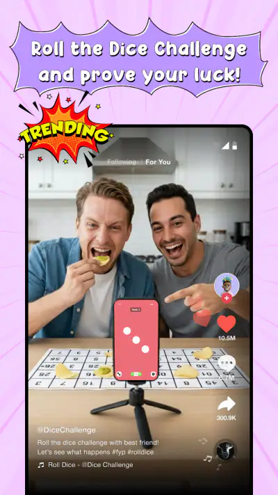 Roll The Dice Challenge Random screenshot 1