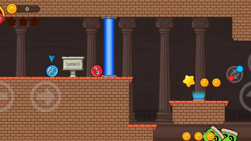 Roller Ball Blue screenshot 7