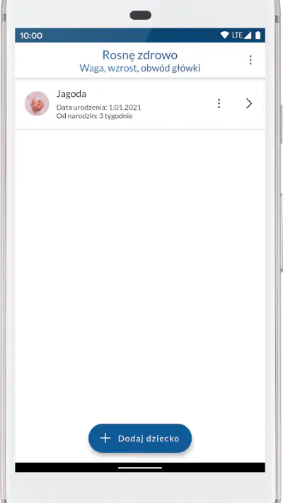 Rosnę zdrowo: siatki centylowe screenshot 1