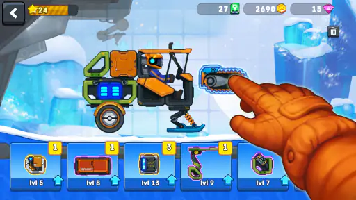 Rovercraft 2: Space car racing screenshot