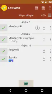 rShopping List screenshot 2