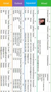 SA Contacts screenshot