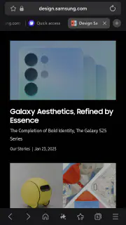 Samsung Browser screenshot 3