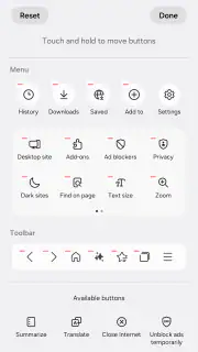 Samsung Browser screenshot 5