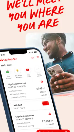 Santander Mobile Banking screenshot 1