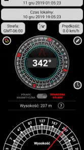 Satelity GPS screenshot