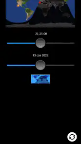 Satelity GPS screenshot