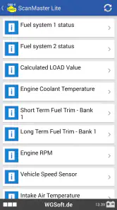 ScanMaster for ELM327 OBD-2 screenshot
