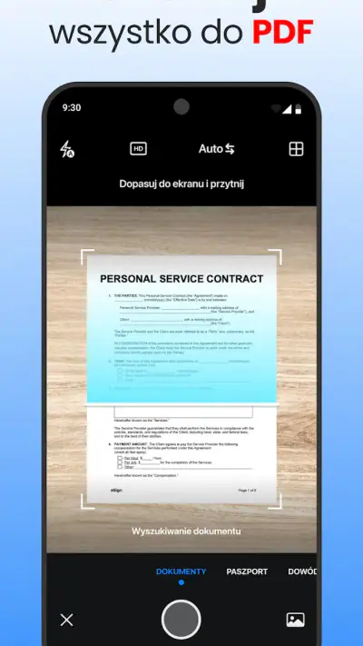 Scanner App - Skanuj pliki screenshot 1
