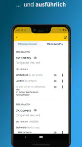 Schule Wörterbuch screenshot