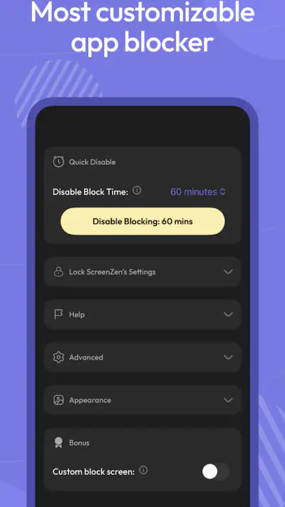 ScreenZen・Screen Time Control screenshot 1