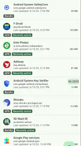 SDMaid SE — sprzątacz systemu screenshot