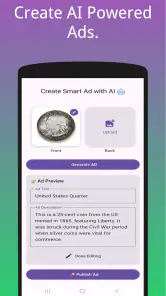Sell old coins online screenshot