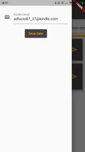Send To Kindle screenshot