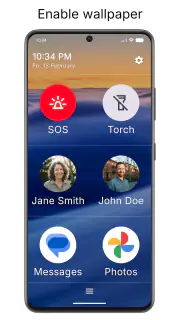 Senior Launcher - Prosty tel. screenshot 2