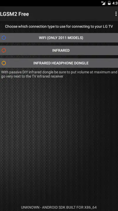 Service Menu Exp LG TV Lite screenshot 1