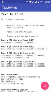 SHARE to PRINT.Intent screenshot 1