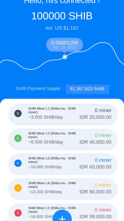 SHIBA Miner by NVS screenshot 1