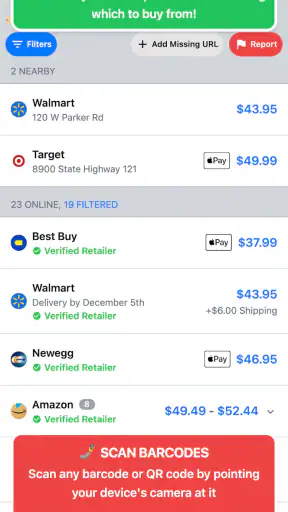 ShopSavvy - Barcode Scanner screenshot 1
