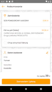 Sieć Pizzerii Śląskich screenshot 5