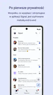 Signal – prywatny komunikator screenshot 1
