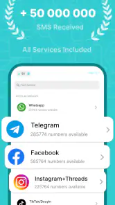 SimCode - Virtual Number SMS screenshot