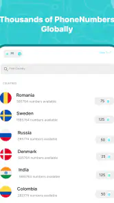 SimCode - Virtual Number SMS screenshot