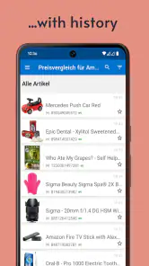 Skaner kodów kreskowych eBay screenshot