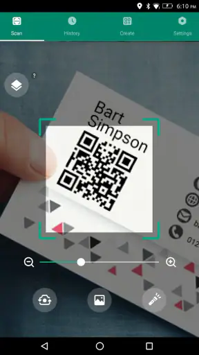 Skaner kodów QR screenshot 1