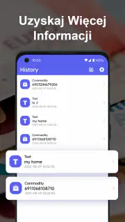 Skaner kodów QR screenshot 2