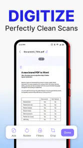 Skaner PDF, podpisy dokumentów screenshot