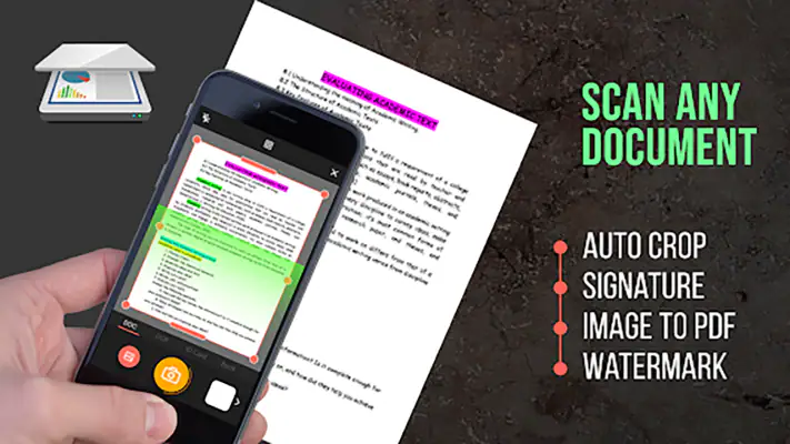 Skaner PDF - skaner dokumentów screenshot 1