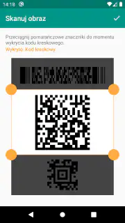 Skaner QR i kodów kreskowych screenshot 4