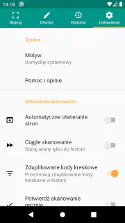 Skaner QR i kodów kreskowych screenshot 8